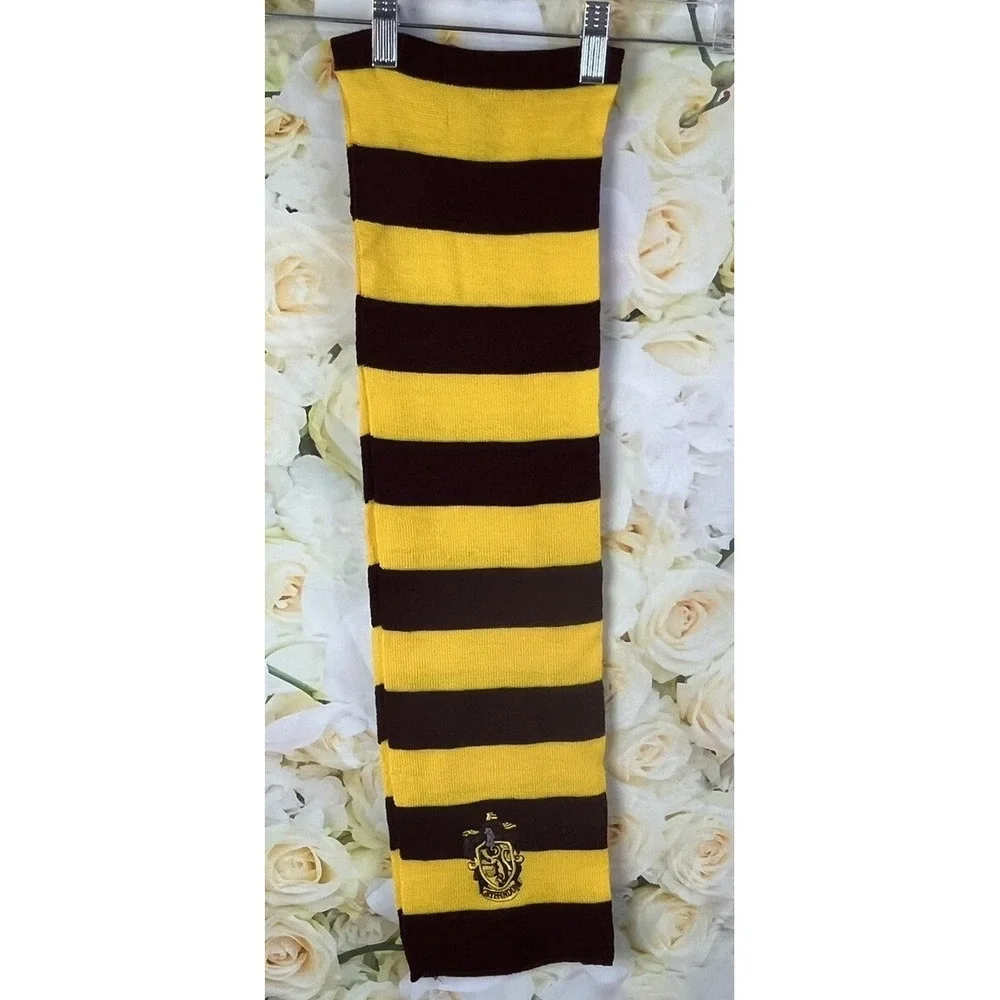 Harry Potter Scarf Gryffindor Unisex Striped Embroidered 56 Inches